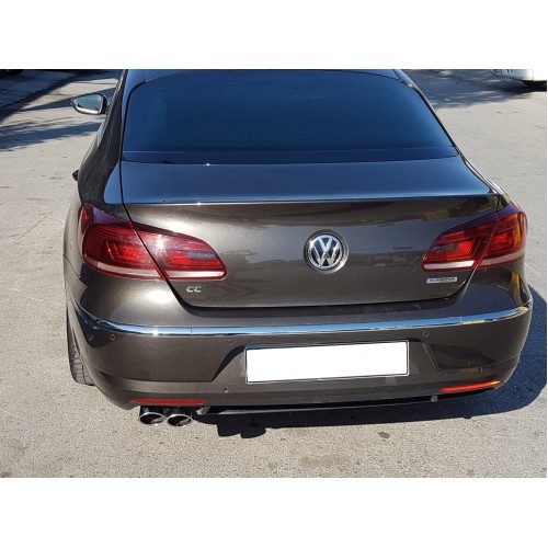 Paslanmaz Çelik Tekli Egzoz ucu paslanmaz VW CC 2013